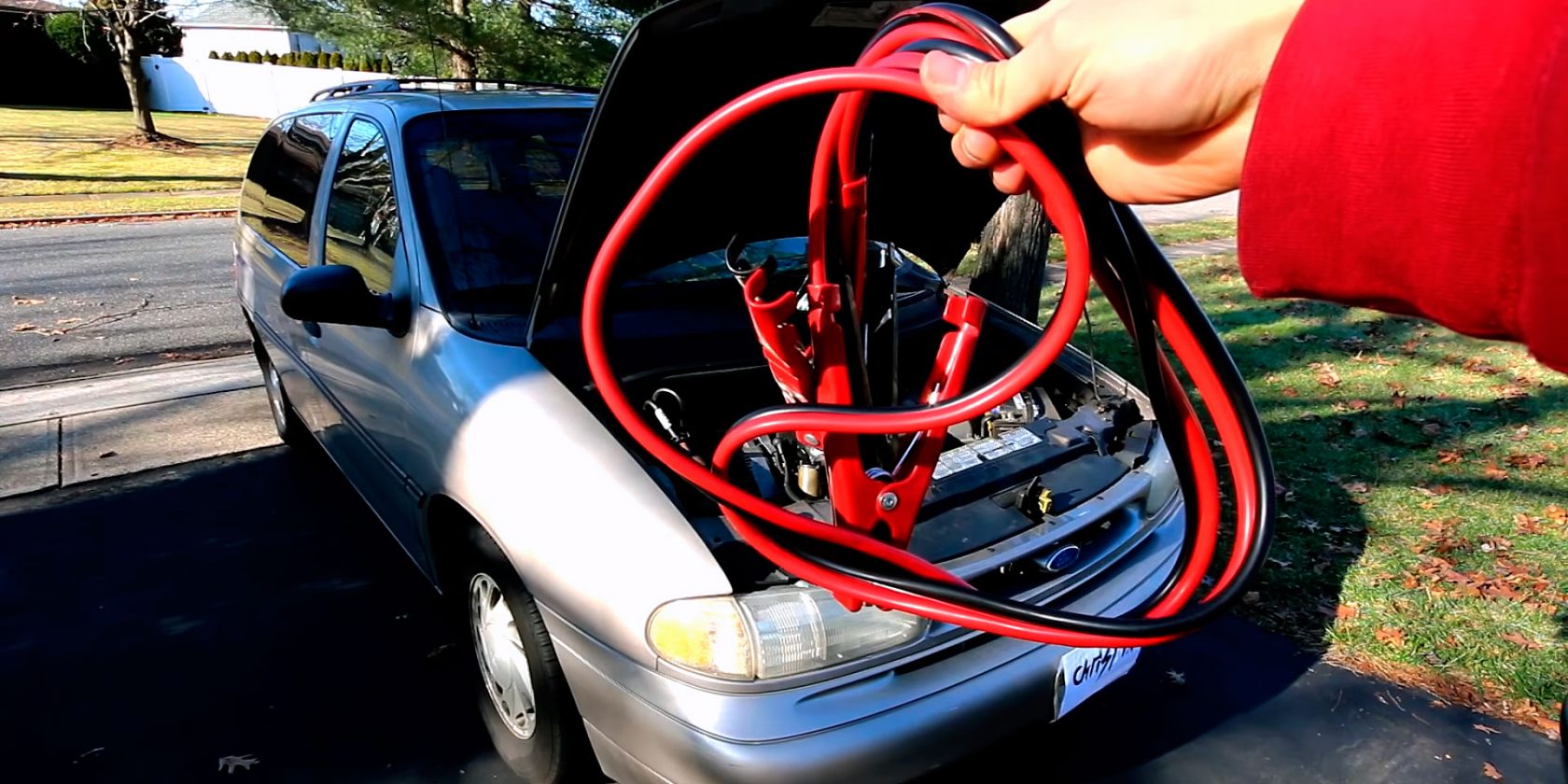 Do you hook up positive or negative first? Reviewerst