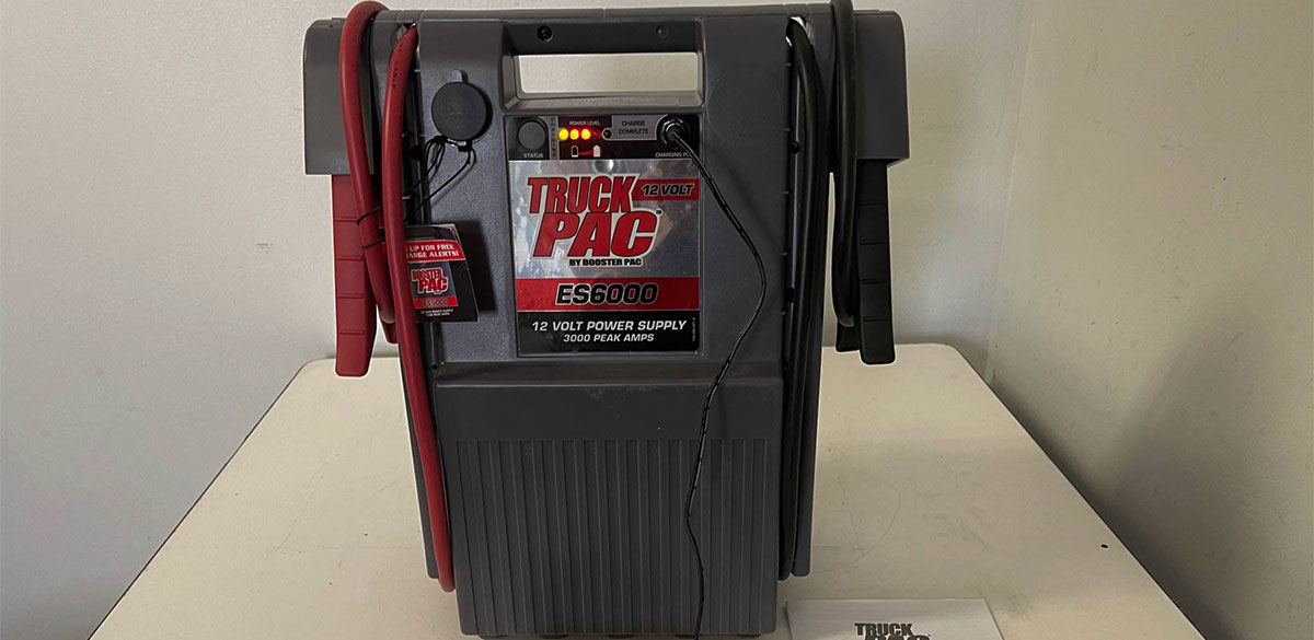 Booster PAC ES6000KE 1,200 Peak Amp 12V Jump Starter 