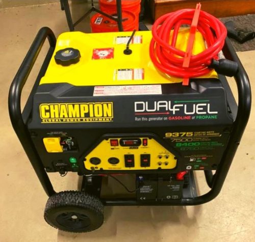 Champion 7500 Dual Fuel Generator Review - Reviewerst