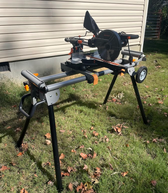 harbor freight miter saw stand review