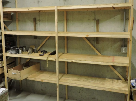 1/2 plywood shelf